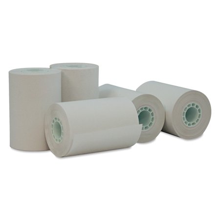 UNIVERSAL Direct Thermal Print Paper Rolls, 0.5" Core, 2.25" x 55 ft, White, 50PK UNV35766